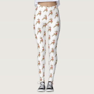 Rudolph Pattern Leggings