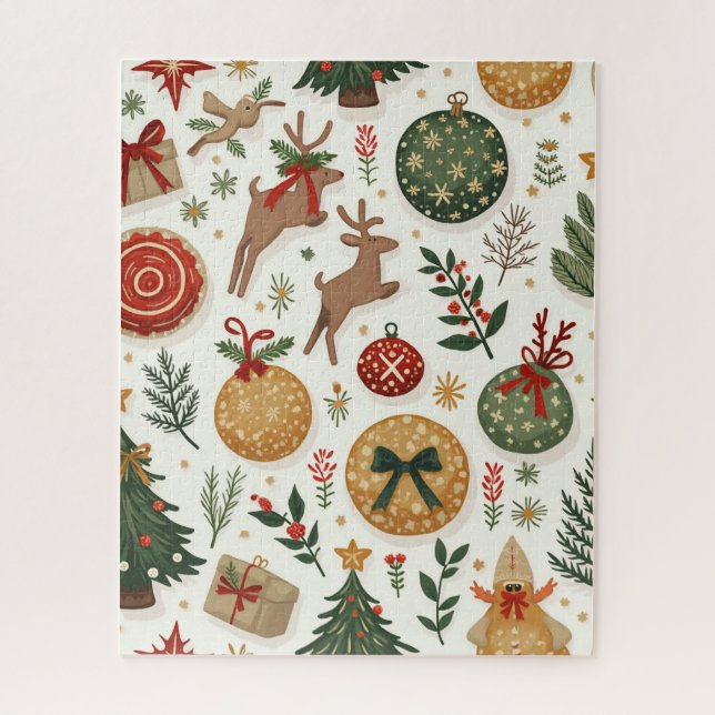 Rudolph Puzzle (Vertical)