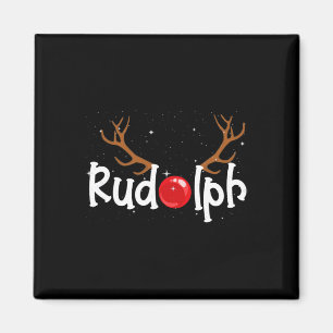 Rudolph Red Nose Reindeer Christmas Fun 1 Magnet