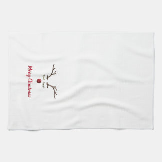 Rudolph Red Nose Reindeer  Tea Towel