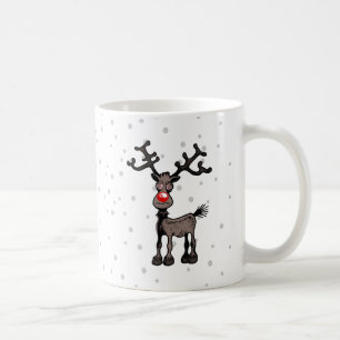 Rudolph Reindeer Coffee Mug