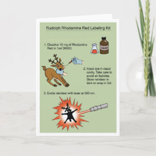 Rudolph Rhodamine Kit Card