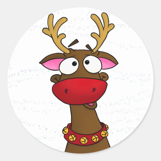 Rudolph, sticker (Front)