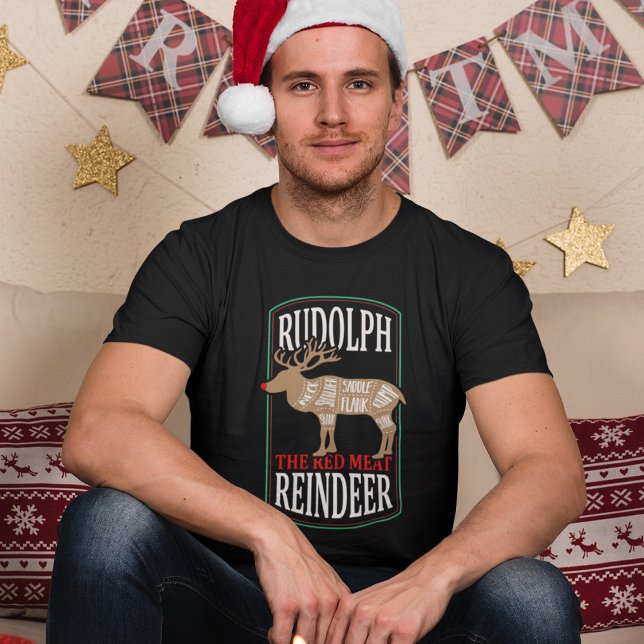 Rudolph The Red Meat Reindeer T-Shirt (Creator Uploaded)