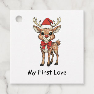 Rudolph the Red Nose Favour Tags