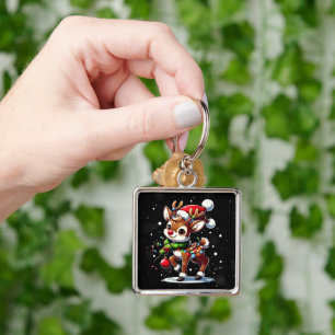Rudolph The Red Nose Reindeer Christmas Key Ring