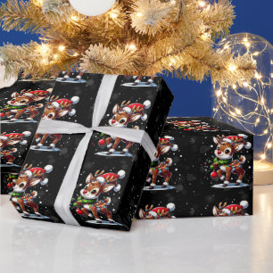 Rudolph The Red Nose Reindeer Christmas Wrapping Paper