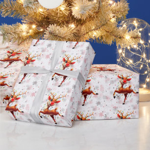 Rudolph The Red Nose Reindeer Christmas Wrapping Paper