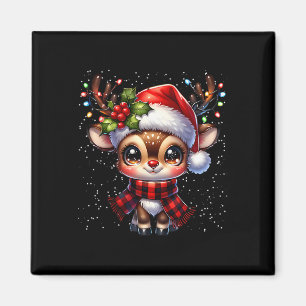 Rudolph The Red Nose Reindeer For Kids And Christm Magnet