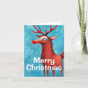 Rudolph the red nosed reindeer invitation