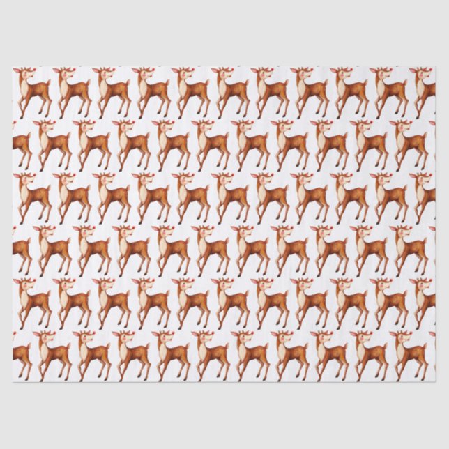 Rudolph The Red Nosed Reindeer Tissue Paper (Front)