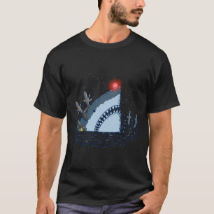 Rudolph The Shark - Funny Christmas Long Sleeve  T-Shirt