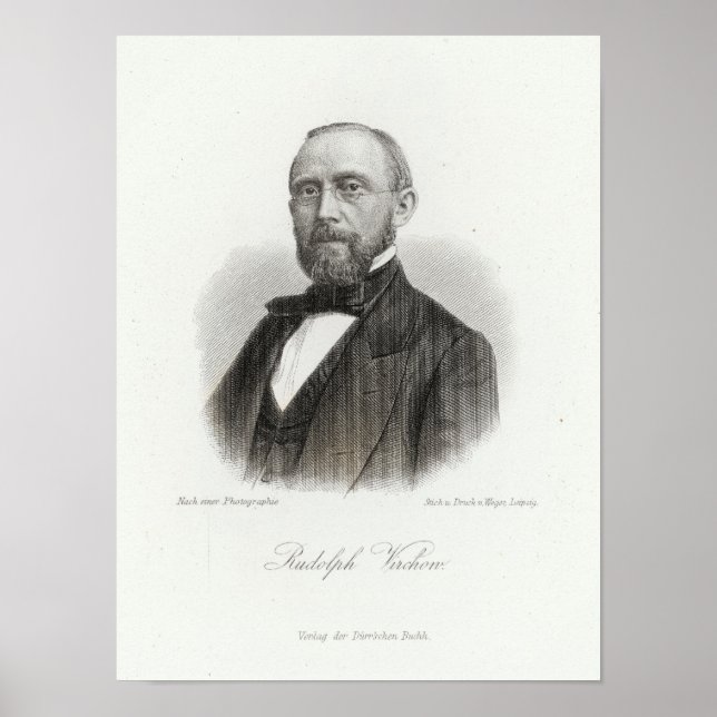 Rudolph Virchow Poster (Front)