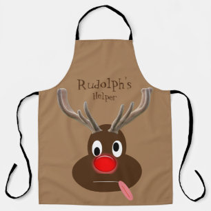 rudolph's helper apron