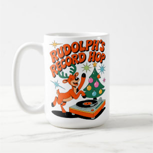Rudolph's Record Hop Coffee Mug