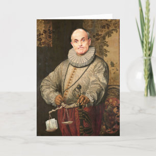 Rudy Giuliani's Trump-Card Defence Birthday Card
