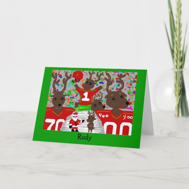Rudy Holiday Card (Front)