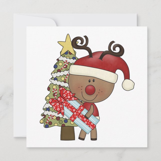 Rudy Reindeer Holiday Tree (Front)