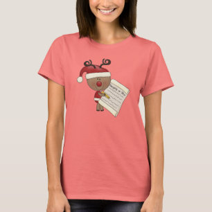 Rudy Reindeer Naughty or Nic T-Shirt