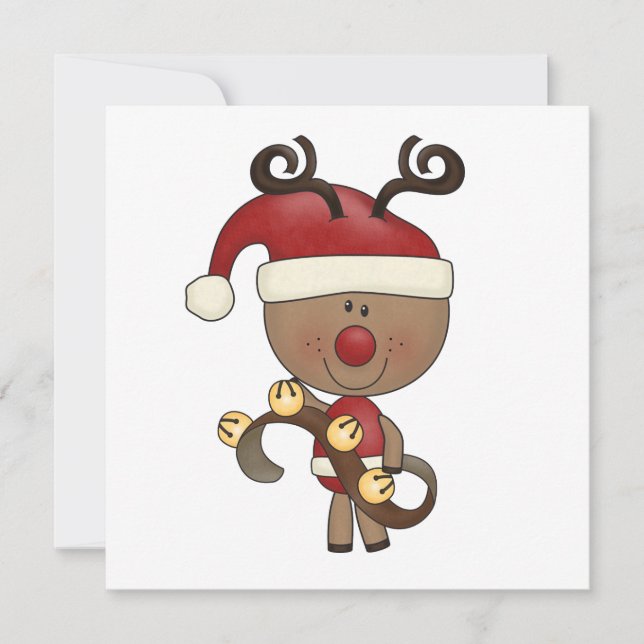 Rudy Reindeer With Bells (Front)