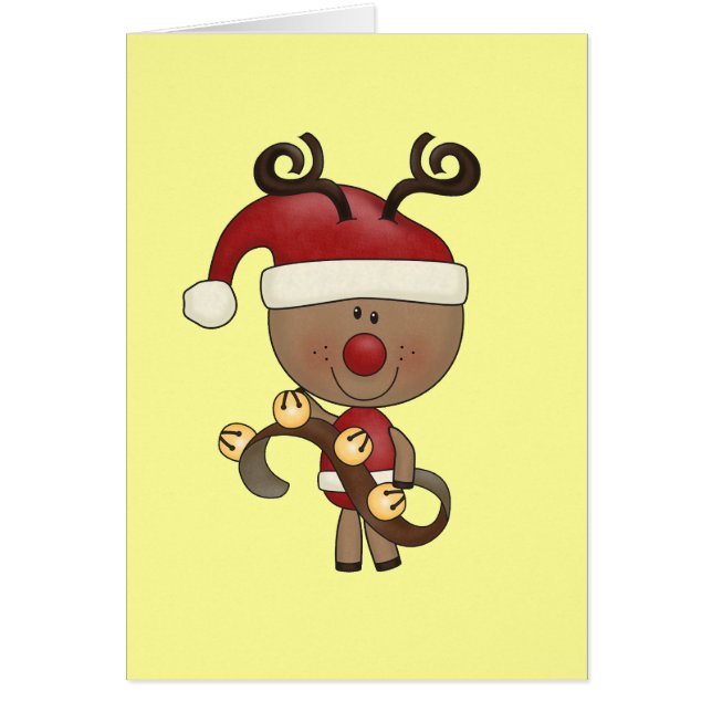 Rudy Reindeer With Bells (Front)