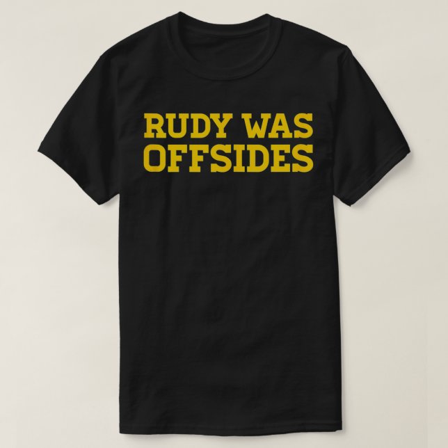 Rudy was offsides CFB Tank Top (Design Front)