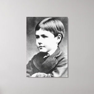 Rudyard Kipling, c.1870 Canvas Print