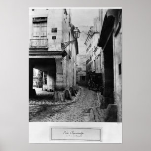Rue Chanoinesse, from rue des Chantres, Paris Poster