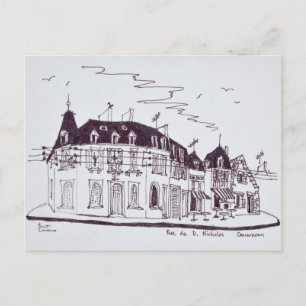 Rue De D. Nicholas Concarneau, Finistere Postcard