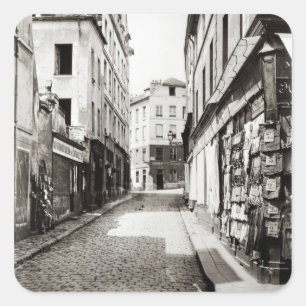 Rue de l'Arbalete Square Sticker