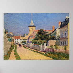 Rue de Moustier a Thorigny, fine art, Poster