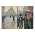 Rue de Paris Temps de Pluie by Gustave Caillebotte