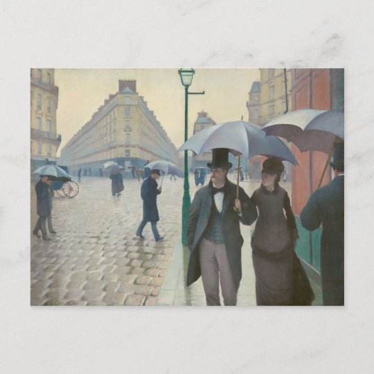 Rue de Paris Temps de Pluie by Gustave Caillebotte