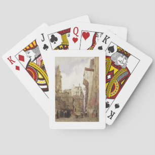Rue des Pretes, St. Germain L'Auxerrois, Paris Playing Cards