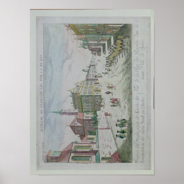 Rue des Recolets, Quebec Poster (Front)