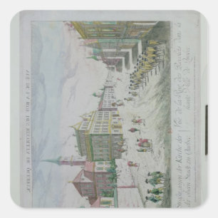 Rue des Recolets, Quebec Square Sticker