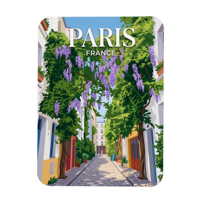 Rue des Thermopyles France Magnet (Vertical)