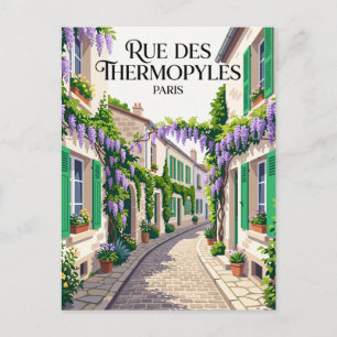 Rue des Thermopyles France Postcard