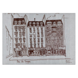 Rue du Dragon, Saint-Germain-des-Pres, Paris Cutting Board