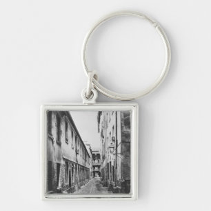 Rue du Fer-a-Moulin, Paris, 1858-78 Key Ring