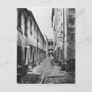 Rue du Fer-a-Moulin, Paris, 1858-78 Postcard