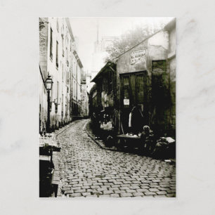 Rue du Jardinet and the cul-de-sac Postcard
