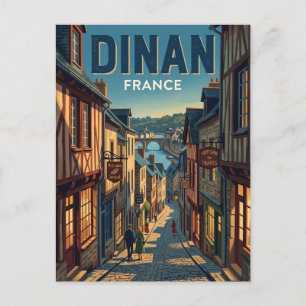Rue du Jerzual France Postcard