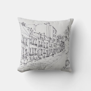 Rue du Petit Champlain, Quebec, Canada Cushion