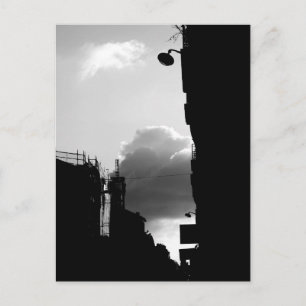 Rue Gassendi Paris Black White Photography Postcard