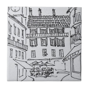 Rue Louis Gassin, Old Nice Nice, France Tile