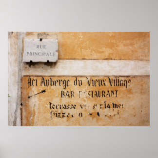 Rue Principale Poster