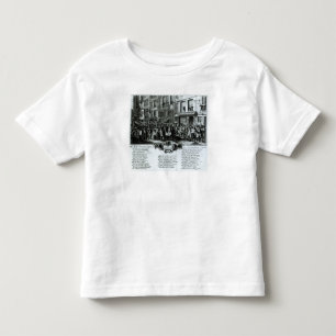 Rue Quinquempoix in 1720 Toddler T-Shirt