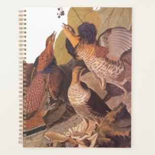 Ruffed Grouse Audubon Game Bird Planner