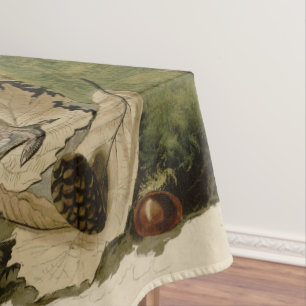 Ruffed Grouse by John Audubon Tablecloth